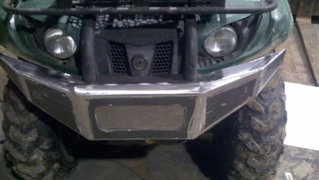 Custom made Bumper pics Yamaha Grizzly ATV Forum